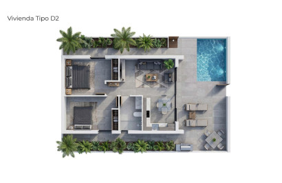 New Build - Detached Villa - Vera - Vera Playa