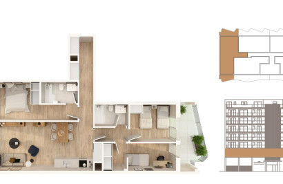 New Build - Apartment / Flat - Moncofa - Playa de Moncofa