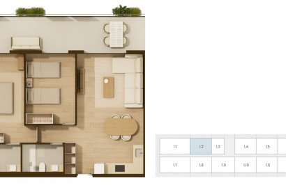 New Build - Apartment / Flat - Moncofa - Playa de Moncofa