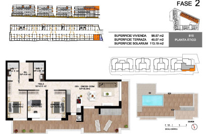 Obra nueva - Apartamento / Piso - Orihuela Costa - Playa Flamenca