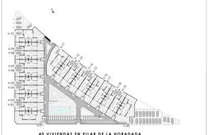 New Build - Apartment / Flat - Pilar de la Horadada - pueblo