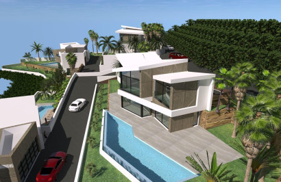 Obra nueva - Villa independiente - Calpe - Maryvilla