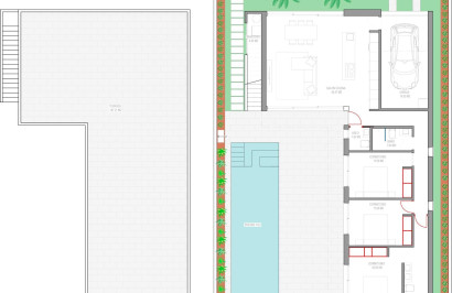 Nieuwbouw Woningen - Vrijstaande villa - Los Alcazares - Serena Golf