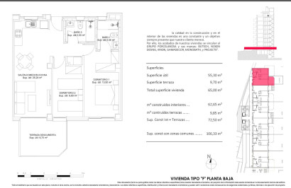 New Build - Apartment / Flat - Villajoyosa - Cala de Finestrat