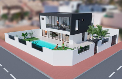 Nieuwbouw Woningen - Vrijstaande villa - San Pedro del Pinatar - Pueblo