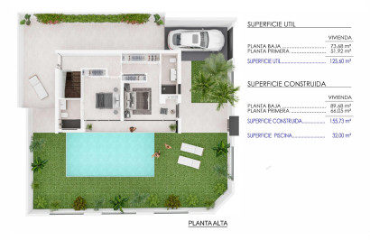 Nouvelle construction - Villa Individuelle - San Pedro del Pinatar - Pueblo