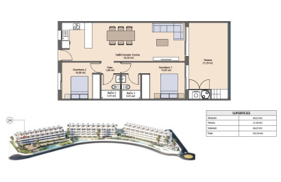 New Build - Apartment / Flat - Finestrat - Balcón De Finestrat