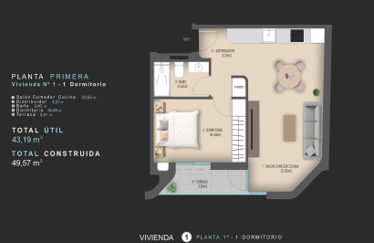 New Build - Apartment / Flat - Torrevieja - Centro