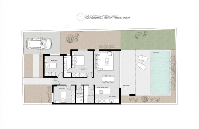 Nieuwbouw Woningen - Vrijstaande villa - Molina De Segura - Urb. La Quinta