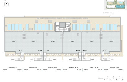 Nieuwbouw Woningen - Appartement / Flat - Pilar de la Horadada