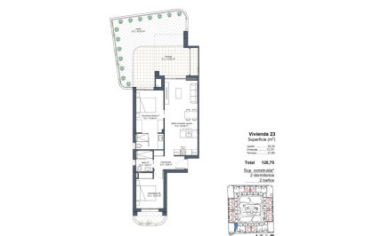 New Build - Apartment / Flat - Ciudad Quesada - Lo Marabú