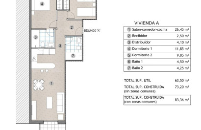New Build - Apartment / Flat - Mazarron - Playa del Puerto