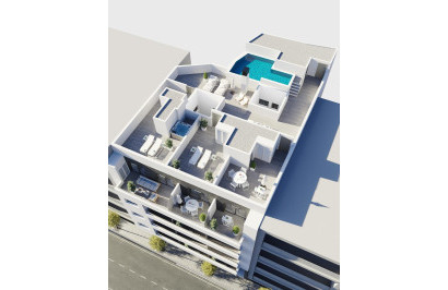 Obra nueva - Apartamento / Piso - Torrevieja - Centro