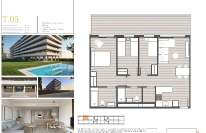 Obra nueva - Apartamento / Piso - Moncofa - Playa de Moncofa
