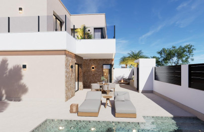 Obra nueva - Villa independiente - San Pedro del Pinatar - Los Antolinos