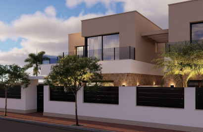 Obra nueva - Villa independiente - San Pedro del Pinatar - Los Antolinos