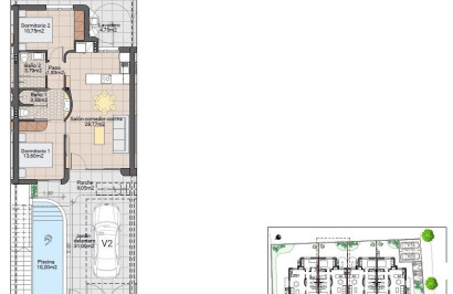 Nouvelle construction - Appartement - Pilar de la Horadada - pueblo