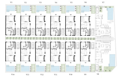 Nieuwbouw Woningen - Vrijstaande villa - San Javier - Parque de los leones