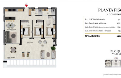Obra nueva - Apartamento / Piso - Finestrat - Balcón De Finestrat