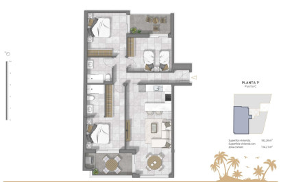 Nieuwbouw Woningen - Appartement / Flat - Guardamar del Segura - Pueblo