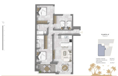 Nieuwbouw Woningen - Appartement / Flat - Guardamar del Segura - Pueblo