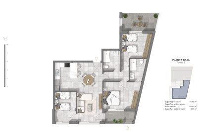 Nieuwbouw Woningen - Appartement / Flat - Guardamar del Segura - Pueblo