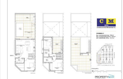 Nieuwbouw Woningen - Stadshuis - San Javier