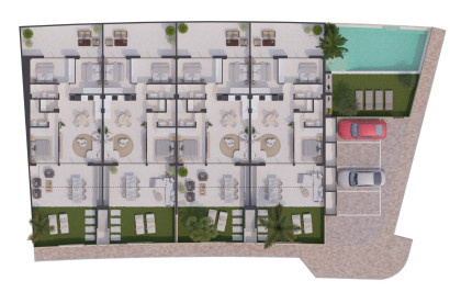 Nieuwbouw Woningen - Appartement / Flat - San Pedro del Pinatar - Los Cuarteros