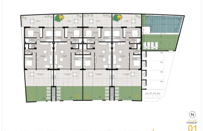 Nieuwbouw Woningen - Appartement / Flat - San Pedro del Pinatar - Los Cuarteros