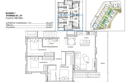 New Build - Apartment / Flat - Torre Pacheco - Santa Rosalia Lake And Life Resort