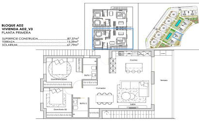 New Build - Apartment / Flat - Torre Pacheco - Santa Rosalia Lake And Life Resort