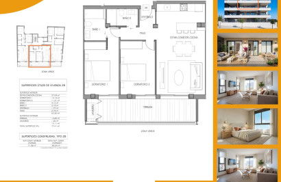 New Build - Apartment / Flat - Benijofar - Pueblo