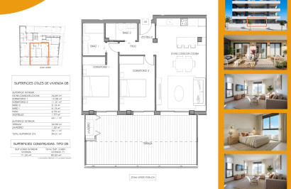 New Build - Apartment / Flat - Benijofar - Pueblo