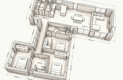 New Build - Detached Villa - Aspe - urbanizaciones