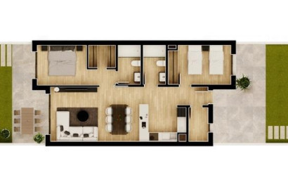 New Build - Apartment / Flat - Monforte del Cid - Alenda Golf