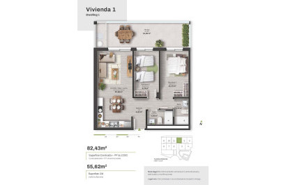 New Build - Apartment / Flat - Mojacar - Descargador