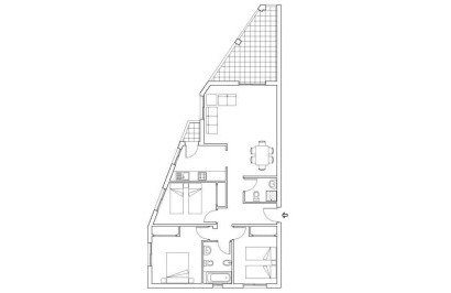 Resale - Apartment / Flat - Orihuela Costa - Campoamor