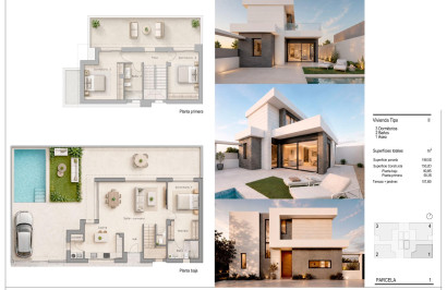 New Build - Detached Villa - Pilar de la Horadada - pueblo
