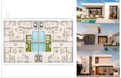 New Build - Detached Villa - Pilar de la Horadada - pueblo