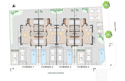 Obra nueva - Apartamento / Piso - Pilar de la Horadada