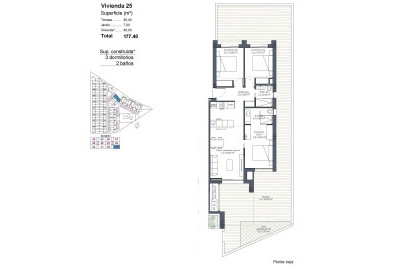 Nieuwbouw Woningen - Appartement / Flat - Los Alcazares - Serena Golf