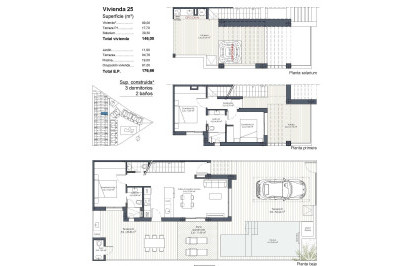 Nieuwbouw Woningen - Stadshuis - Los Alcazares - Serena Golf