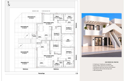 New Build - Apartment / Flat - San Pedro del Pinatar - Los Peñascos