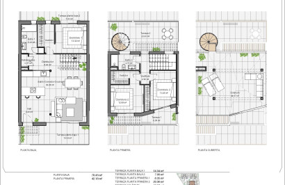 New Build - Town House - Polop - PAU1
