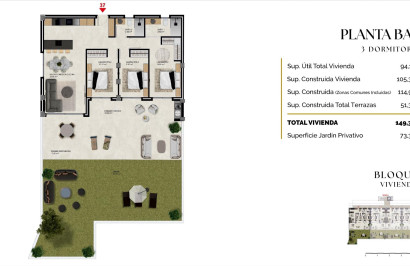New Build - Apartment / Flat - Finestrat - Balcón De Finestrat