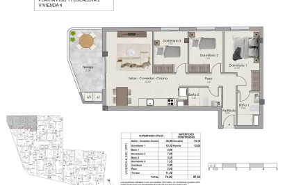 New Build - Apartment / Flat - Santa Pola - Estacion de autobuses
