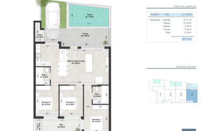 Nieuwbouw Woningen - Bungalow - San Pedro del Pinatar - Las Esperanzas