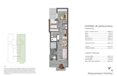 New Build - Apartment / Flat - Pilar de la Horadada - Torre De La Horadada