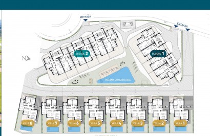 New Build - Apartment / Flat - Los Alcazares - Serena Golf