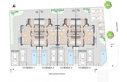 Obra nueva - Apartamento / Piso - Pilar de la Horadada